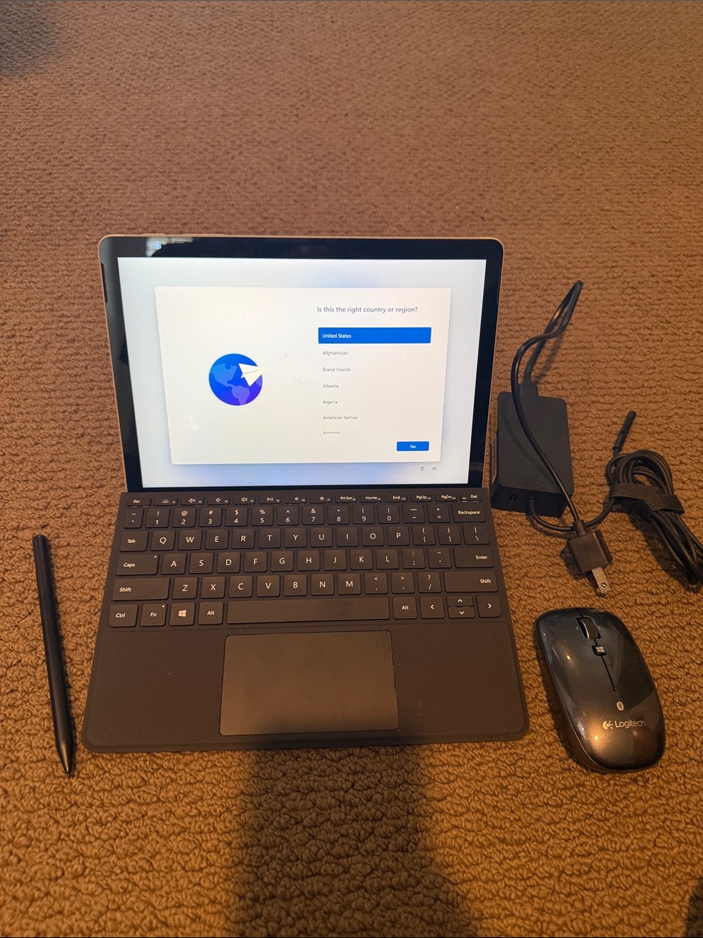 Microsoft Surface Go 3 - 10.5” touchscreen - i3 8Gb - 128 gb SSD - WiFi+LTE plat